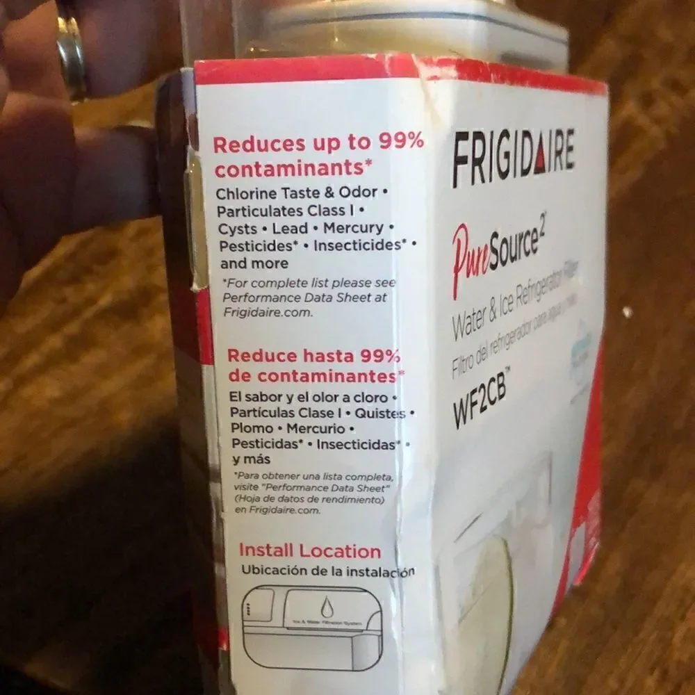 Frigidaire Gallery PureSource 2® Water and Ice Refrigerator Filter-model WF2CB